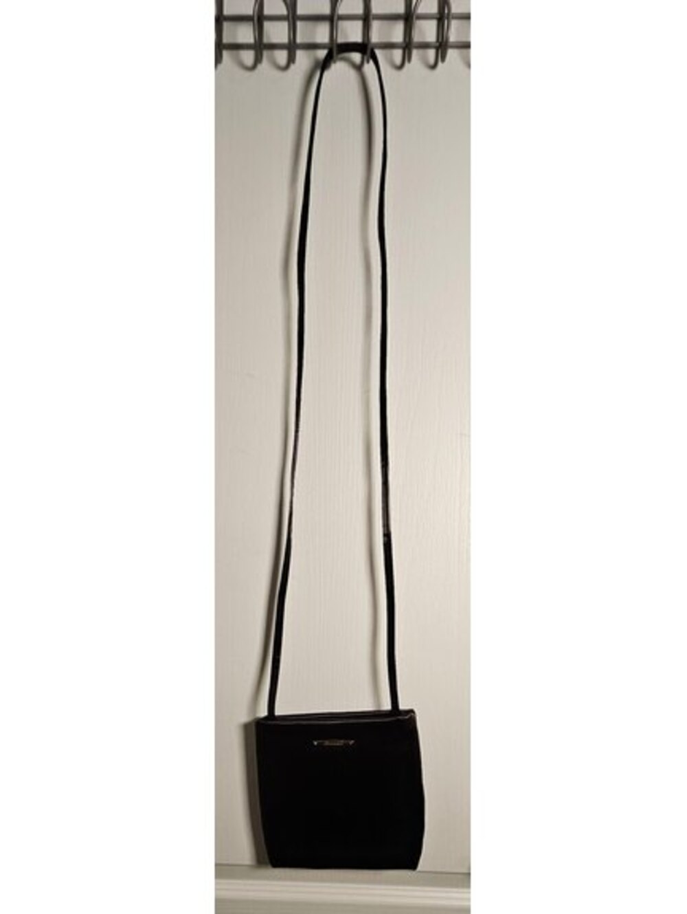 Vintage Bodenschatz Black Moire Shoulder Bag Made in Germany Evening Purse